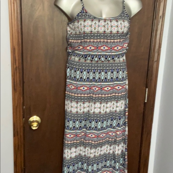 W.F. Colorful Tribal Pattern Maxi Dress - Picture 2 of 4